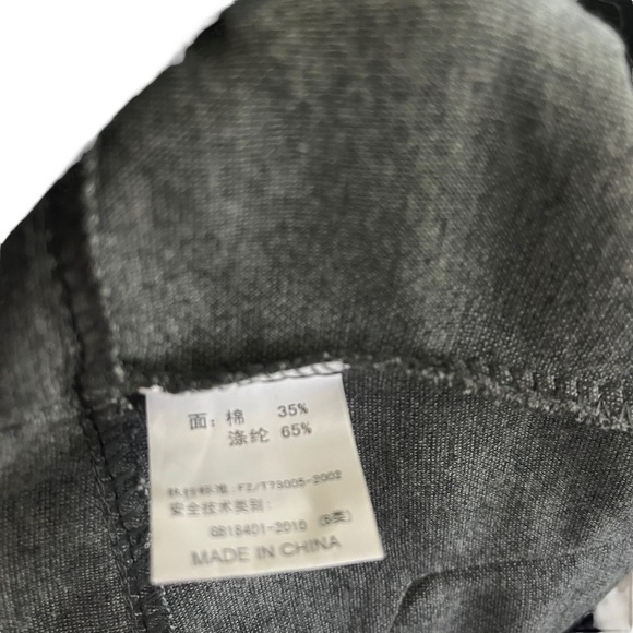 Danjieshi Women's Gray Brown Button Down Cardigan Sweater Collar Pockets Sz L - Picture 4 of 4